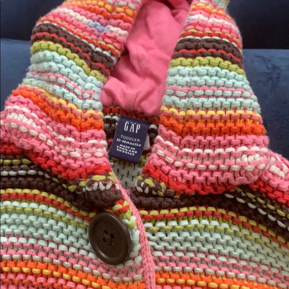 Multi Color Knitted Sweater